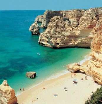 Praia da Marinha, Algarve, Portugal. Photo by Regiao de Turismo do Algarve