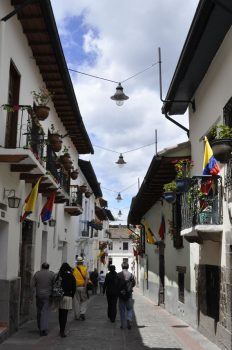 Quito old town, Equador