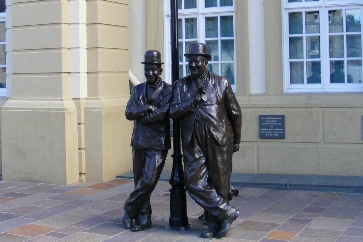 lake district new tour Statue of Laurel and Hardy © Ulverston Ltd