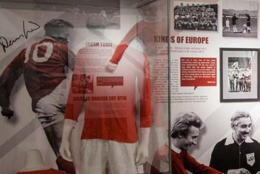 Museum at Manchester United Football Club © Manchester United Football