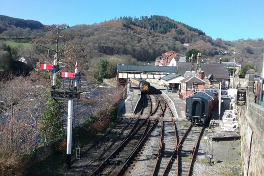 Llangollen Steam Railway, Denbighshire, Wales_
