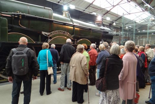 Steam Museum, Swindon, Wiltshire - Caerphilly Castle Train