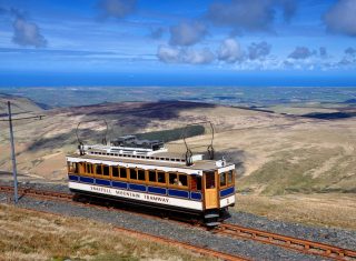 Isle of Man - Snaefell Mountain Railway no 1 Tram