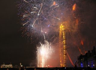 Fireworks on New Year's Eve - City Cruises, London ©citycruises.com