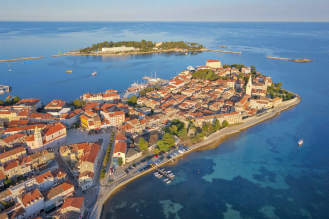 Panoramic view of Poreč