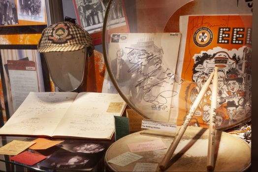 Eel Pie Island Museum, Twickenham, London - Interior Drumsticks