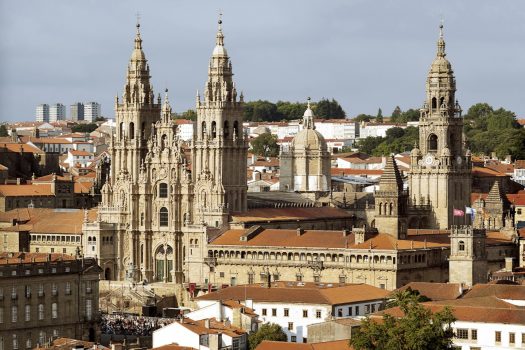 Santiago de Compostela, Spain - Cathedral West