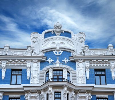 Latvia - Riga - Art Nouveau 