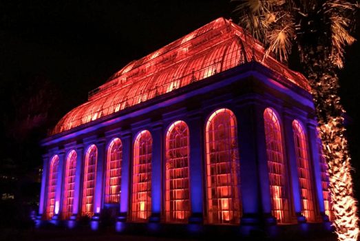 Royal Botanic Gardens, Edinburgh, Scotland - At Christmas time