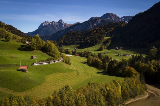 Golden Pass, Switzerland - Zweisimmen-Montreux - MOB Panoramic _ VFL18 ©Highlights Lake Geneva Region, Switzerland