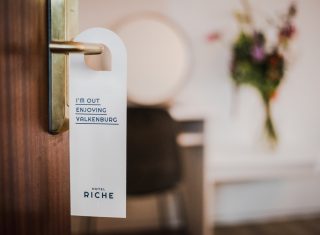 The Hotel Riche, Valkenburg, Netherlands - Bedroom door tag