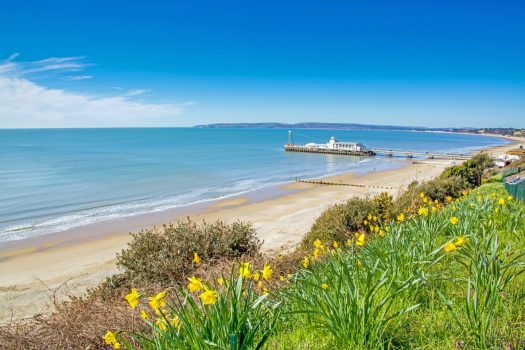 Bournemouth, Dorset - Pier and beach at Bournemouth