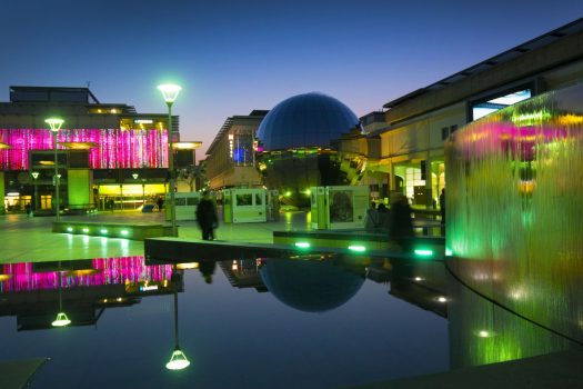 Millennium Square, Bristol, Southwest - In the Evening