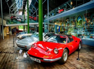 National Motor Museum, Beaulieu, Hampshire - Cars in the National Motor Museum, Beaulieu