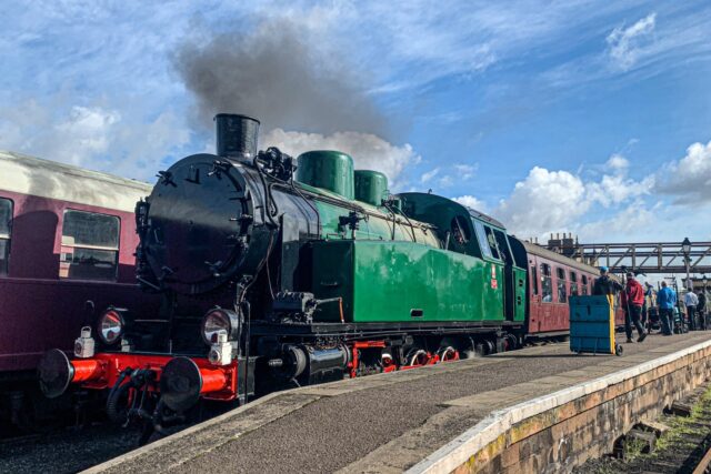Nene Valley Railway, Peterborough - Train in station