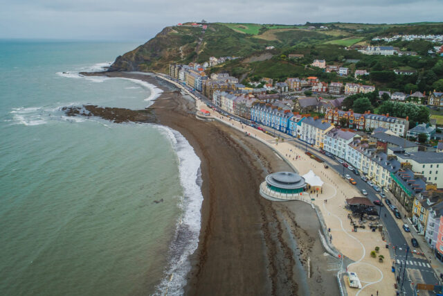 Heart of Wales, Coast, Aberystwyth, Beach, Town