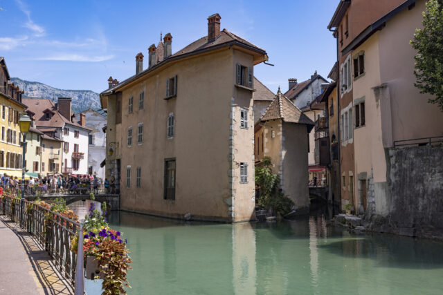 Annecy, France - Town and Canal