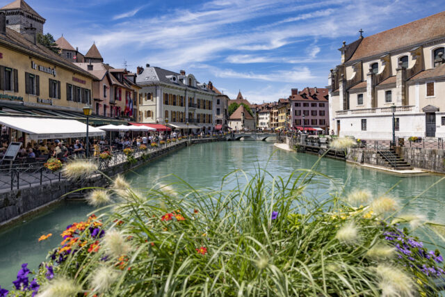 Lake Annecy, France, Old Town, Canal