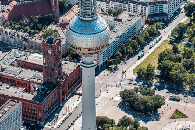 Berlin, Germany, City Centre, TV tower