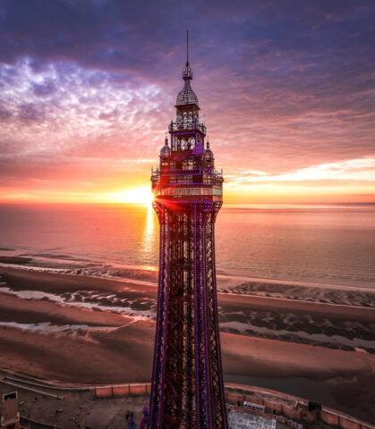 Blackpool, Tower, Coastline