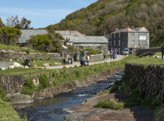 Boscastle, Cornwall - The River Valency at Boscastle