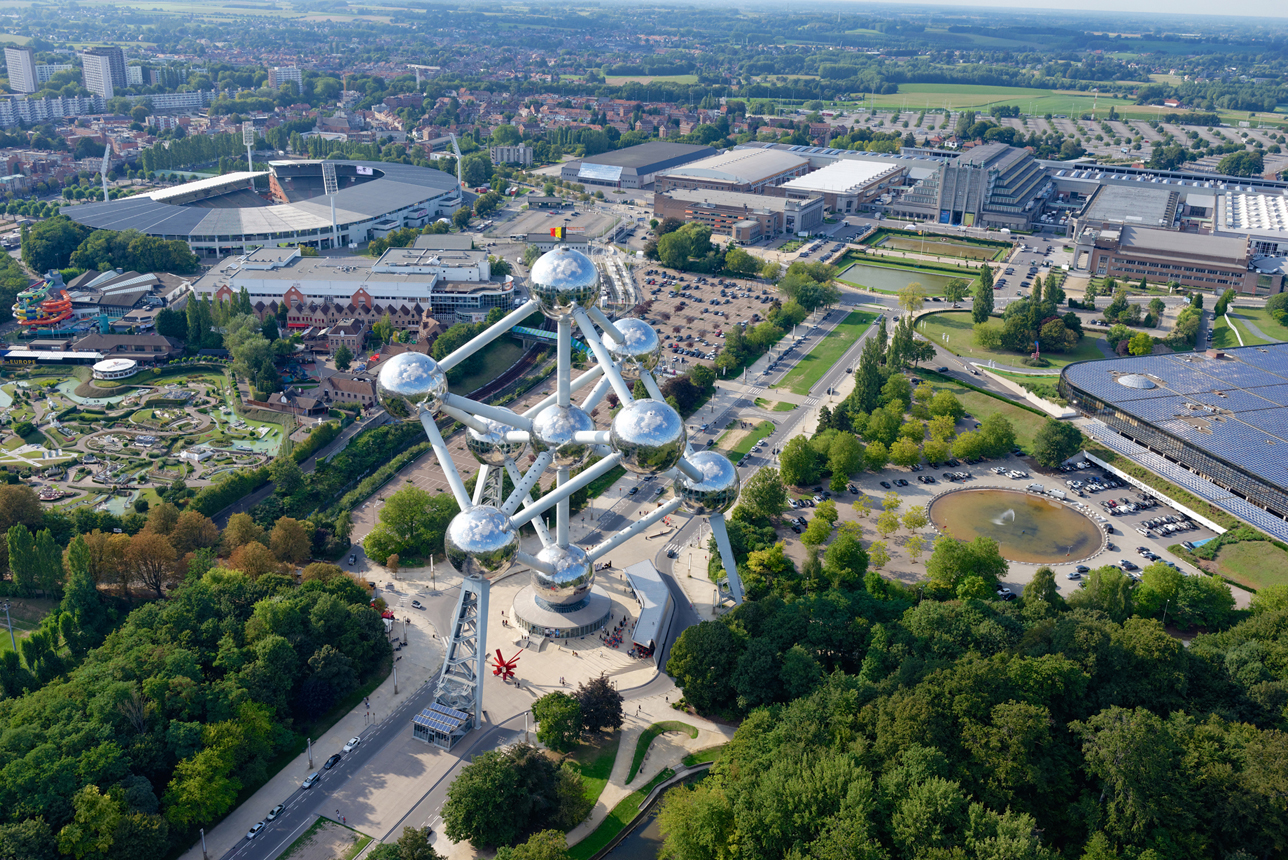 Atomium, Brussels, Belgium, Group Travel