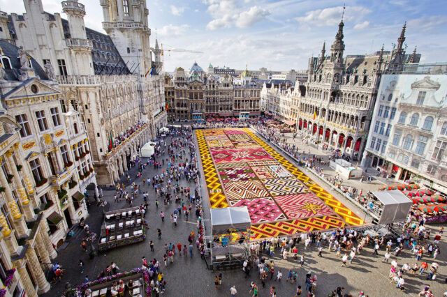 Brussels, Belgium - Flower Carpet - Grand Place