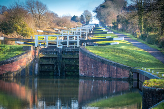 Caen Hill Locks, Wiltshire