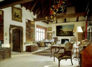 Chartwell, Kent - The Study at Chartwell, the workshop of Sir Winston Churchill for over forty years