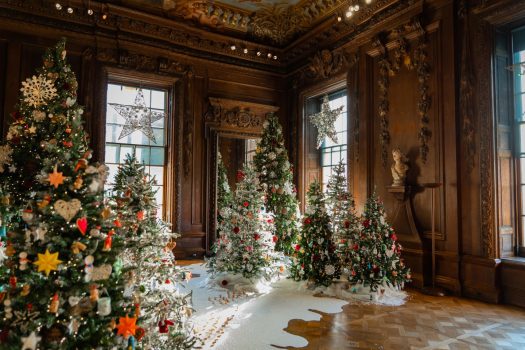 Chatsworth House at Christmas