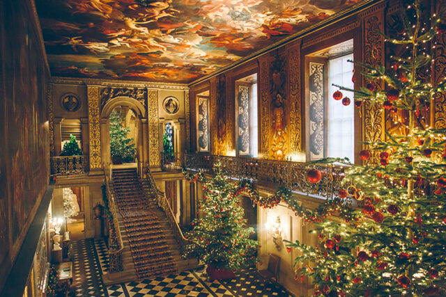 Christmas at Chatsworth House, Painted Hall