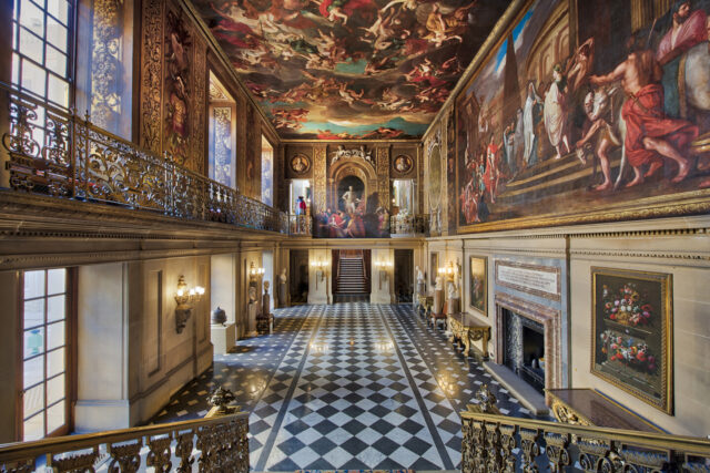 Painted hall