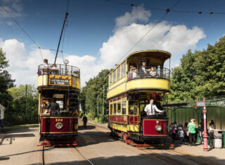 Peak District tour Crich Tramway village