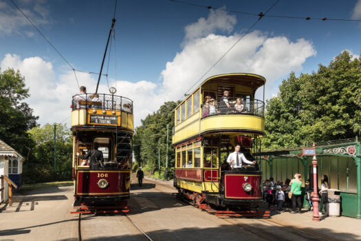 Peak District tour Crich Tramway village