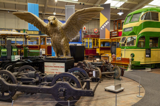 Crich Tramway Village, Derbyshire - Exhibition Hall ©National Tramway Museum