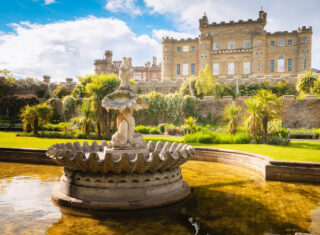 Castle, Fountain, Scotland