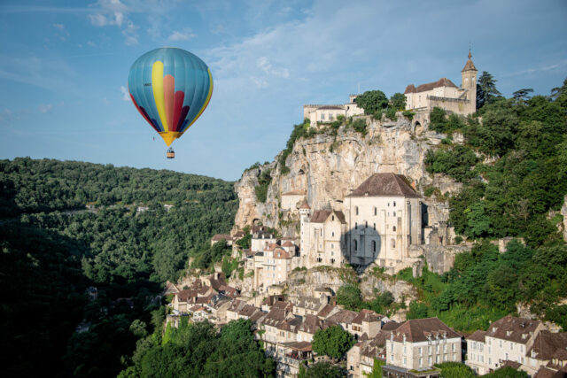 Dordogne, France - Hot Air Balloon Festival