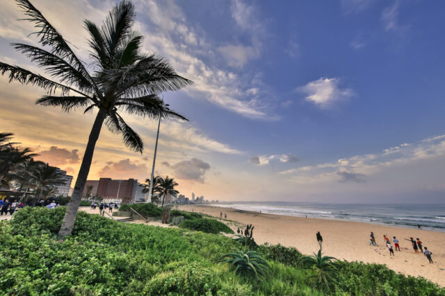 South Africa Durban Beach, Marine