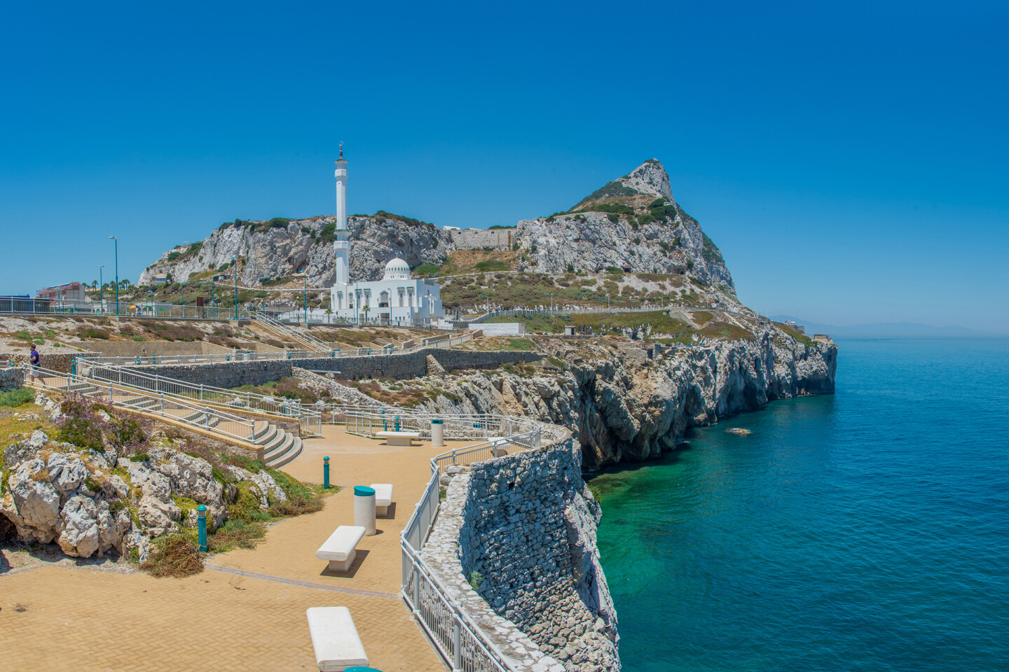 Europa Point, Coastline