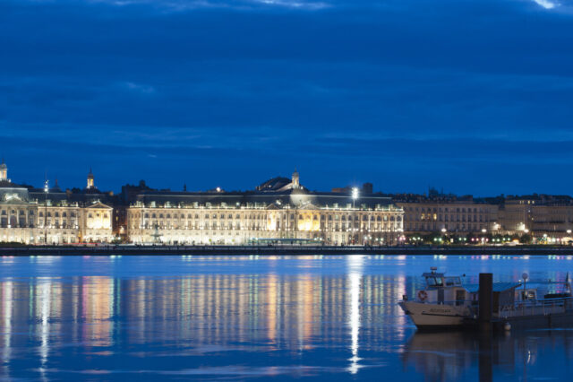 River Garonne at Bordeaux