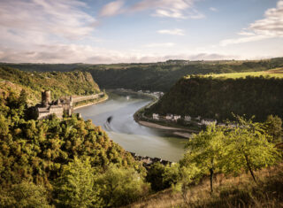 Germany - Rhineland - UNESCO World Heritage Upper Middle Rhine Valley, Castle Katz