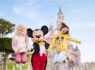 Guests with Mickey Mouse