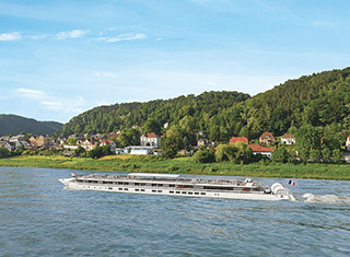 MS Elbe Princesse cruising on the Elbe