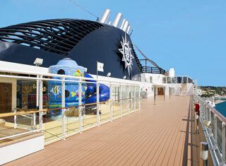 MSC Magnifica - View of Deck
