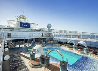 MSC Musica, Deck, Pool
