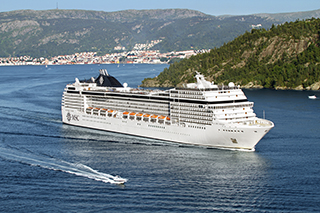 MSC Poesia at Sea