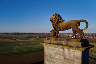 The Lion Monument of Waterloo