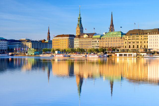 Inner Alster, Hamburg
