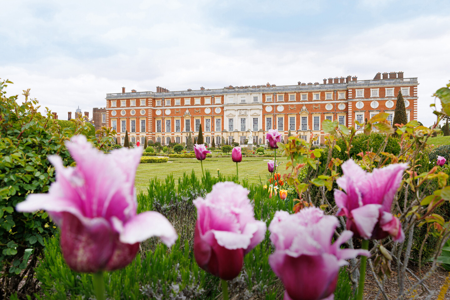 Hampton Court Palace, Gardens, South Front