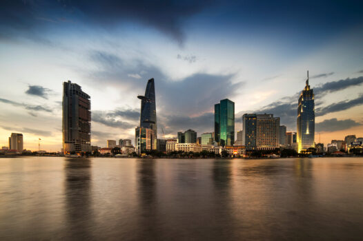 Southeast Asia, Vietnam, Ho Chi Minh City, Skyline